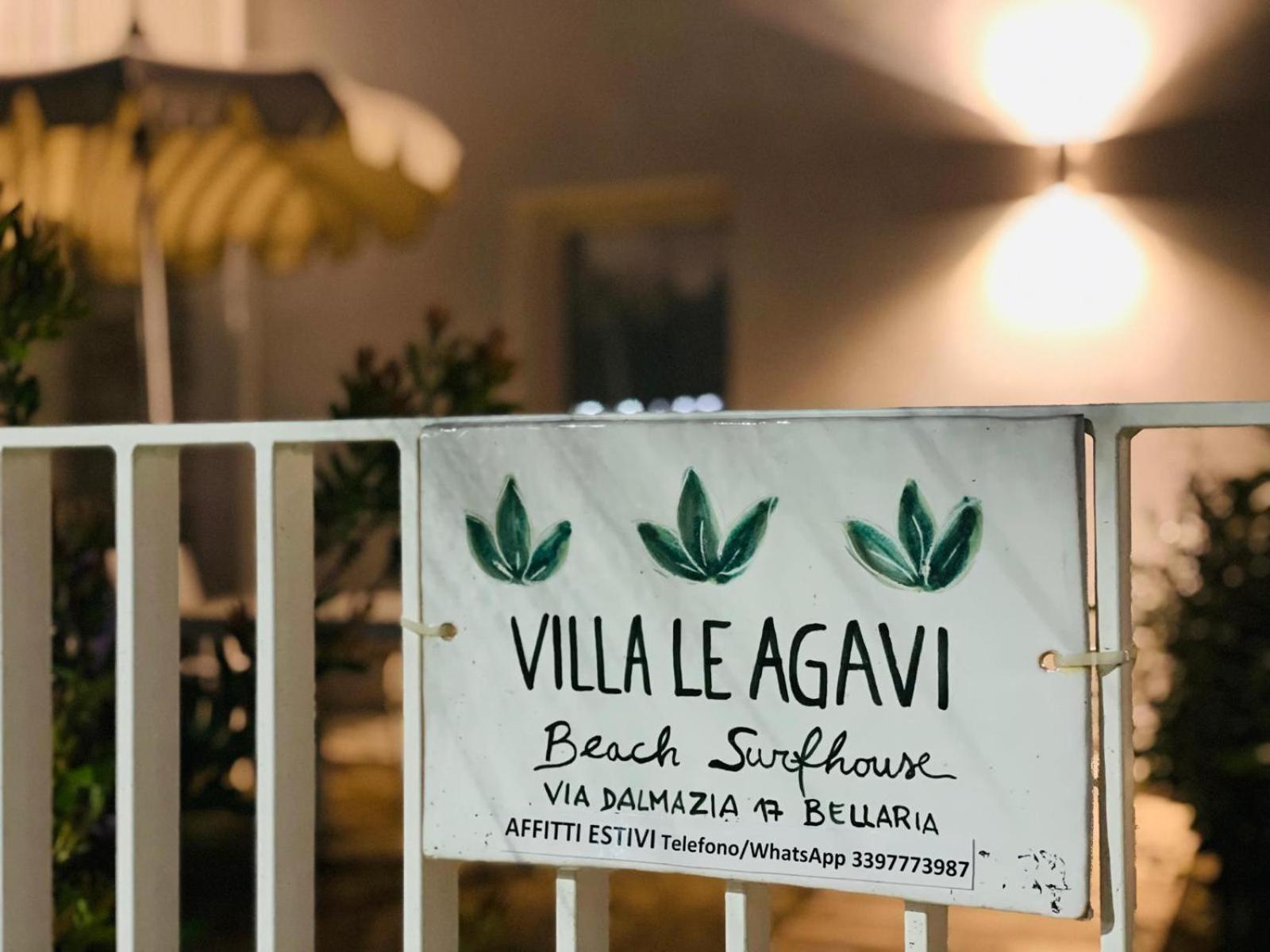 Villa Le Agavi Luxory Beach Surfhouse เบลลาเรีย-อีเจอา มารีนา ภายนอก รูปภาพ